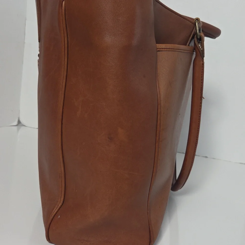 Eddie Bauer Leather Tote Bag